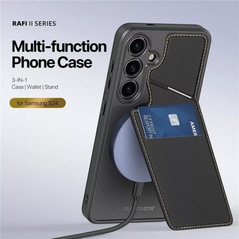 Dux Ducis Etui DUX DUCIS Rafi II Mag - etui back cover z podstawką kompatybilne z MagSafe do Samsung S24 Plus Dux Ducis Etui DUX DUCIS Rafi II Mag - etui back cover z podstawką kompatybilne z MagSafe do Samsung S24 Plus