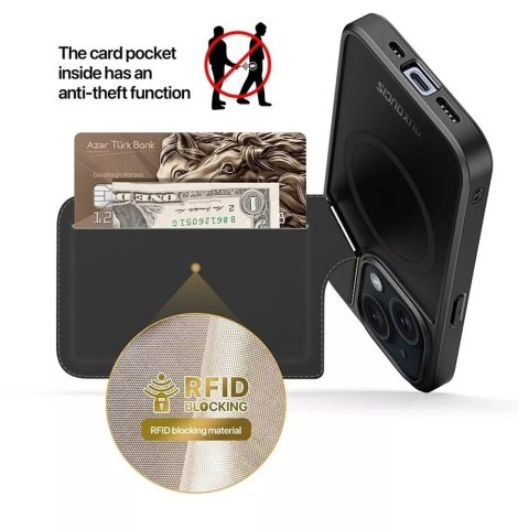 Dux Ducis Etui DUX DUCIS Rafi II Mag - etui back cover z podstawką kompatybilne z MagSafe do iPhone 15 Plus Dux Ducis Etui DUX DUCIS Rafi II Mag - etui back cover z podstawką kompatybilne z MagSafe do iPhone 15 Plus