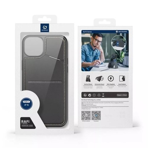 Dux Ducis Etui DUX DUCIS Rafi II Mag - etui back cover z podstawką kompatybilne z MagSafe do iPhone 15 Dux Ducis Etui DUX DUCIS Rafi II Mag - etui back cover z podstawką kompatybilne z MagSafe do iPhone 15