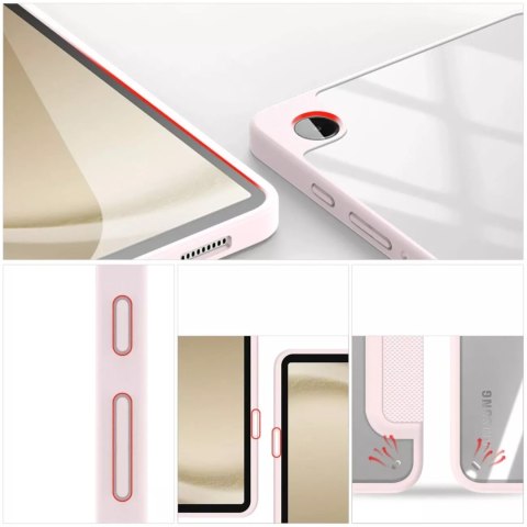 DuxDucis Etui z klapką podstawką Dux Ducis Toby do Samsung Galaxy Tab A9 8.7'' - różowe DuxDucis Etui z klapką podstawką Dux Ducis Toby do Samsung Galaxy Tab A9 8.7'' - różowe