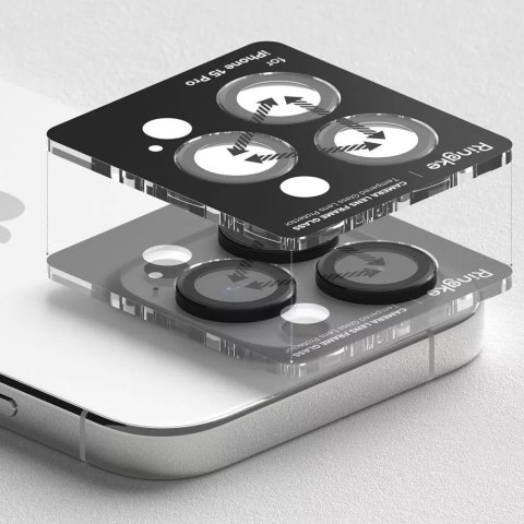 Ringke Osłona aparatu Ringke Camera Frame Protector do Apple iPhone 15 Pro Black Ringke Osłona aparatu Ringke Camera Frame Protector do Apple iPhone 15 Pro Black