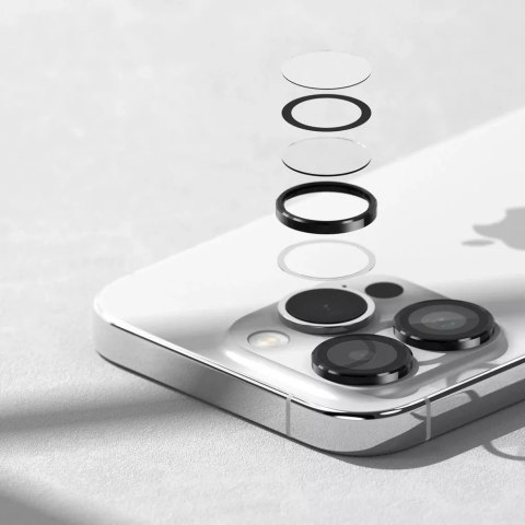 Ringke Osłona aparatu Ringke Camera Frame Protector do Apple iPhone 15 Pro Black Ringke Osłona aparatu Ringke Camera Frame Protector do Apple iPhone 15 Pro Black
