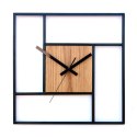 MODERN CLOCK ZEGAR ŚCIENNY METALOWY LOFT STEVE