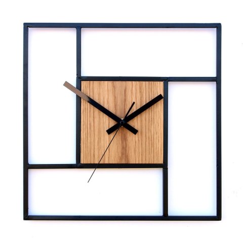 MODERN CLOCK ZEGAR ŚCIENNY METALOWY LOFT STEVE MODERN CLOCK ZEGAR ŚCIENNY METALOWY LOFT STEVE