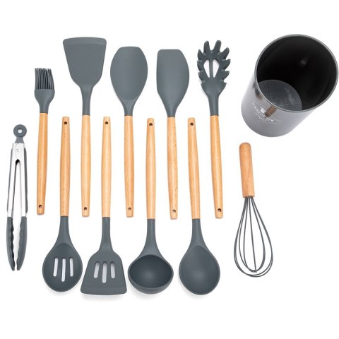 ELITEHOFF ZESTAW 12 PRZYBORÓW KUCHENNYCH W STOJAKU E-6289 ELITEHOFF ZESTAW 12 PRZYBORÓW KUCHENNYCH W STOJAKU E-6289