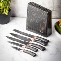 KLAUSBERG ZESTAW 5 NOŻY KUCHENNYCH W BLOKU KLAUSBERG KB-7768