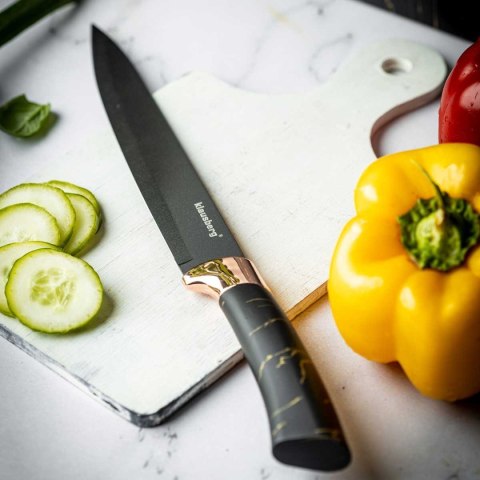 KLAUSBERG ZESTAW 5 NOŻY KUCHENNYCH W BLOKU KLAUSBERG KB-7768 KLAUSBERG ZESTAW 5 NOŻY KUCHENNYCH W BLOKU KLAUSBERG KB-7768