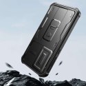 Tech-Protect Etui do Samsung Galaxy A55 5G obudowa Kevlar Case Cover 360 z ochroną ekranu i aparatu Slide czarne