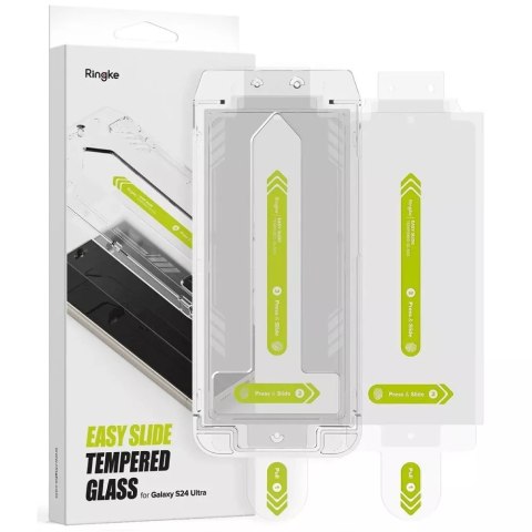 Ringke Szkło hartowane Ringke Easy Slide 2-pack do Samsung Galaxy S24 Ultra Clear Ringke Szkło hartowane Ringke Easy Slide 2-pack do Samsung Galaxy S24 Ultra Clear