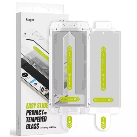 Ringke Szkło hartowane Ringke Easy Slide 2-pack do Samsung Galaxy S24 Ultra Privacy Ringke Szkło hartowane Ringke Easy Slide 2-pack do Samsung Galaxy S24 Ultra Privacy