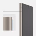 Ringke Szkło hartowane Ringke Easy Slide 2-pack do Samsung Galaxy S24 Ultra Privacy
