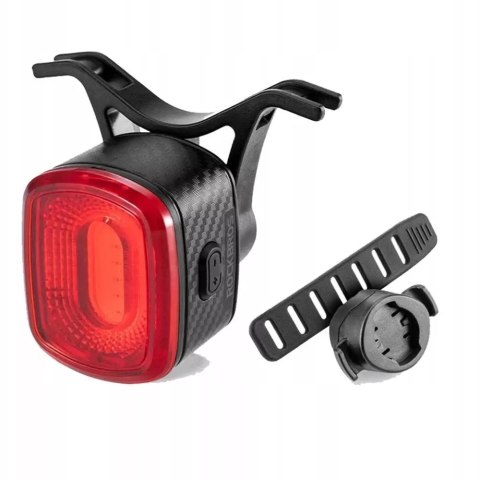 RockBros Lampka rowerowa tylna Rockbros Q2S LED z inteligentnym systemem stop + kabel USB-C - USB-A - czarna RockBros Lampka rowerowa tylna Rockbros Q2S LED z inteligentnym systemem stop + kabel USB-C - USB-A - czarna