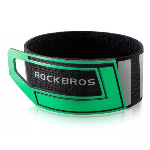 RockBros Taśma odblaskowa Rockbros 49210008001 - zielona RockBros Taśma odblaskowa Rockbros 49210008001 - zielona
