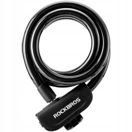 RockBros Zapięcie rowerowe Rockbros RKS515-BK na klucz 1,1m - czarne