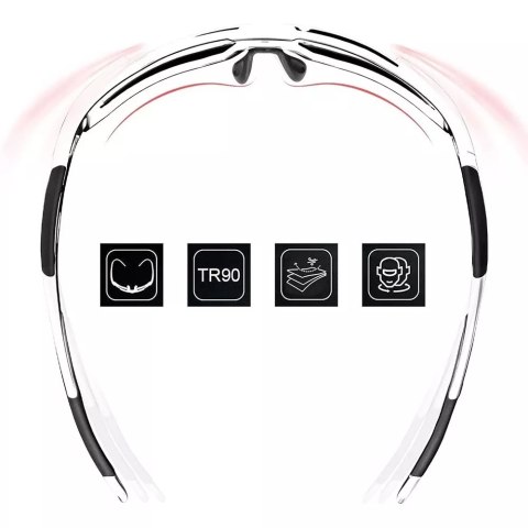 RockBros Okulary rowerowe Rockbros 10183 polaryzujące - niebieskie RockBros Okulary rowerowe Rockbros 10183 polaryzujące - niebieskie