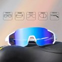 RockBros Okulary rowerowe Rockbros 10183 polaryzujące - niebieskie