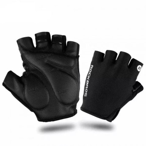 RockBros Rękawiczki rowerowe Rockbros S106BK rozmiar XL - czarne RockBros Rękawiczki rowerowe Rockbros S106BK rozmiar XL - czarne