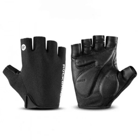 RockBros Rękawiczki rowerowe Rockbros S106BK rozmiar L - czarne RockBros Rękawiczki rowerowe Rockbros S106BK rozmiar L - czarne