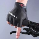 RockBros Rękawiczki rowerowe Rockbros S143-BK L z wkładkami żelowymi - czarne
