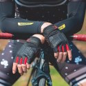 RockBros Rękawiczki rowerowe Rockbros S169BR XL z wkładkami żelowymi - czarno-czerwone