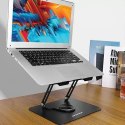 Awei Uchwyt biurkowy X46 rotacyjny na laptopa 16" czarny