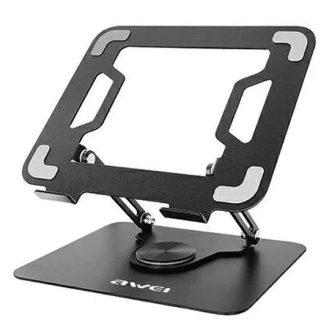 Awei Uchwyt biurkowy X46 rotacyjny na laptopa 16" czarny Awei Uchwyt biurkowy X46 rotacyjny na laptopa 16" czarny