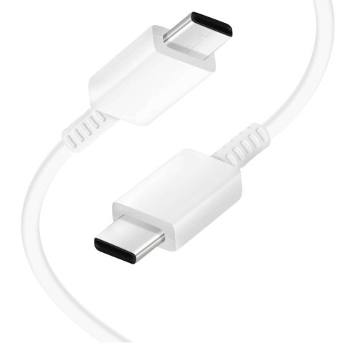 Samsung Oryginalna Ładowarka sieciowa USB-C Samsung 25W + Kabel Type C 180cm Premium Super Fast Charge Zestaw Biała Samsung Oryginalna Ładowarka sieciowa USB-C Samsung 25W + Kabel Type C 180cm Premium Super Fast Charge Zestaw Biała