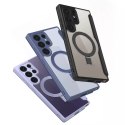 Dux Ducis Etui Dux Ducis Skin X Pro z klapką i magnetycznym ringiem na Samsung S24 Ultra - fioletowe