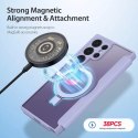 Dux Ducis Etui Dux Ducis Skin X Pro z klapką i magnetycznym ringiem na Samsung S24 Ultra - fioletowe