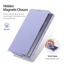 Dux Ducis Etui Dux Ducis Skin X Pro z klapką i magnetycznym ringiem na Samsung S24 Ultra - fioletowe