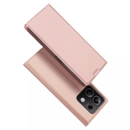 Dux Ducis Etui Dux Ducis Skin Pro z klapką i miejscem na kartę na Xiaomi Redmi Note 13 5G - różowe