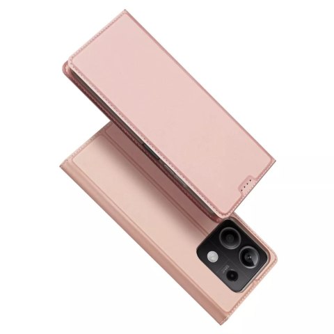 Dux Ducis Etui Dux Ducis Skin Pro z klapką i miejscem na kartę na Xiaomi Redmi Note 13 5G - różowe Dux Ducis Etui Dux Ducis Skin Pro z klapką i miejscem na kartę na Xiaomi Redmi Note 13 5G - różowe