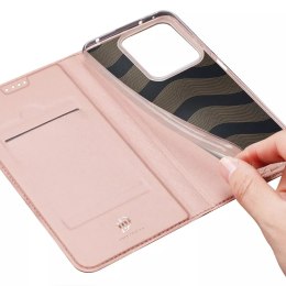 Dux Ducis Etui Dux Ducis Skin Pro z klapką i miejscem na kartę na Xiaomi Redmi Note 13 5G - różowe