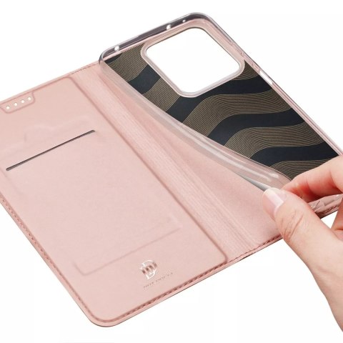 Dux Ducis Etui Dux Ducis Skin Pro z klapką i miejscem na kartę na Xiaomi Redmi Note 13 5G - różowe Dux Ducis Etui Dux Ducis Skin Pro z klapką i miejscem na kartę na Xiaomi Redmi Note 13 5G - różowe
