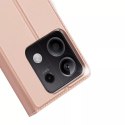 Dux Ducis Etui Dux Ducis Skin Pro z klapką i miejscem na kartę na Xiaomi Redmi Note 13 5G - różowe