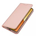 Dux Ducis Etui Dux Ducis Skin Pro z klapką i miejscem na kartę na Xiaomi Redmi Note 13 5G - różowe