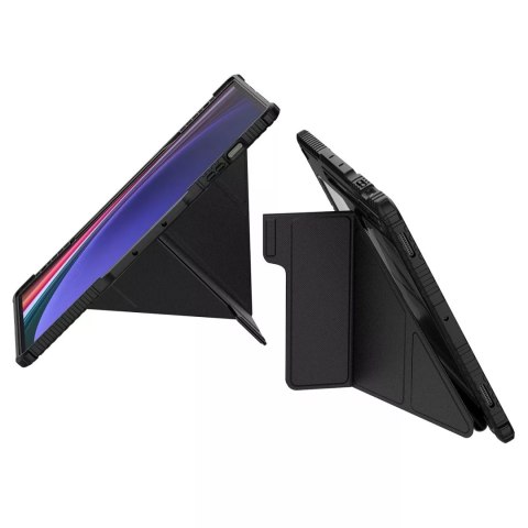 Nillkin Etui Nillkin Bumper Leather Case Pro do Samsung Galaxy Tab S9 Ultra - czarne Nillkin Etui Nillkin Bumper Leather Case Pro do Samsung Galaxy Tab S9 Ultra - czarne
