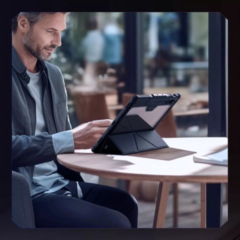 Nillkin Etui Nillkin Bumper Leather Case Pro do Samsung Galaxy Tab S9 Ultra - czarne Nillkin Etui Nillkin Bumper Leather Case Pro do Samsung Galaxy Tab S9 Ultra - czarne