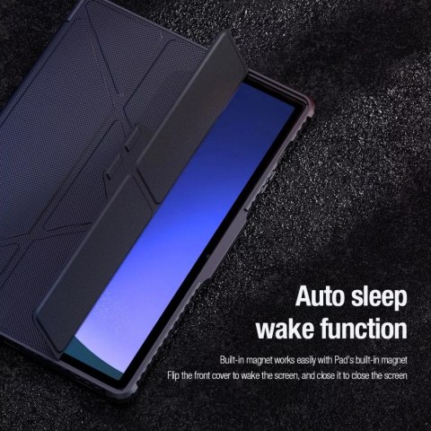 Nillkin Etui Nillkin Bumper Leather Case Pro do Samsung Galaxy Tab S9 - czarne Nillkin Etui Nillkin Bumper Leather Case Pro do Samsung Galaxy Tab S9 - czarne