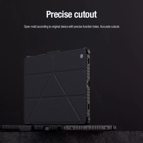 Nillkin Etui Nillkin Bumper Leather Case Pro do Samsung Galaxy Tab S9 - czarne Nillkin Etui Nillkin Bumper Leather Case Pro do Samsung Galaxy Tab S9 - czarne