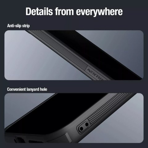 Nillkin Etui Nillkin CamShield Prop Leather Magnetic Case na Xiaomi 14 Pro - czarne Nillkin Etui Nillkin CamShield Prop Leather Magnetic Case na Xiaomi 14 Pro - czarne