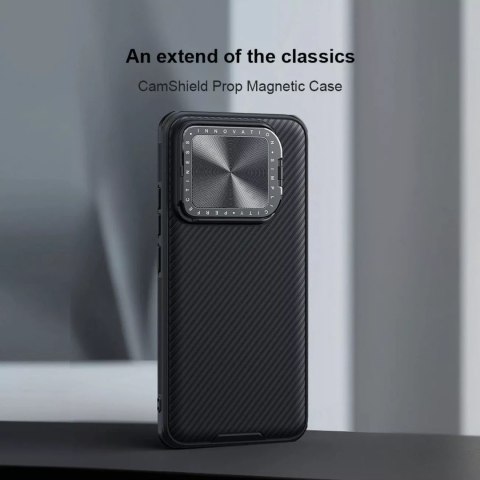 Nillkin Etui Nillkin CamShield Prop Magnetic Case na Xiaomi 14 Pro - czarne Nillkin Etui Nillkin CamShield Prop Magnetic Case na Xiaomi 14 Pro - czarne