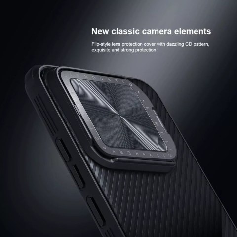 Nillkin Etui Nillkin CamShield Prop Magnetic Case na Xiaomi 14 Pro - czarne Nillkin Etui Nillkin CamShield Prop Magnetic Case na Xiaomi 14 Pro - czarne