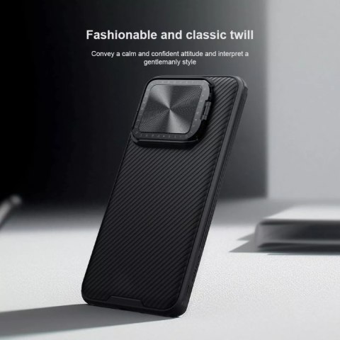 Nillkin Etui Nillkin CamShield Prop Magnetic Case na Xiaomi 14 - czarne Nillkin Etui Nillkin CamShield Prop Magnetic Case na Xiaomi 14 - czarne