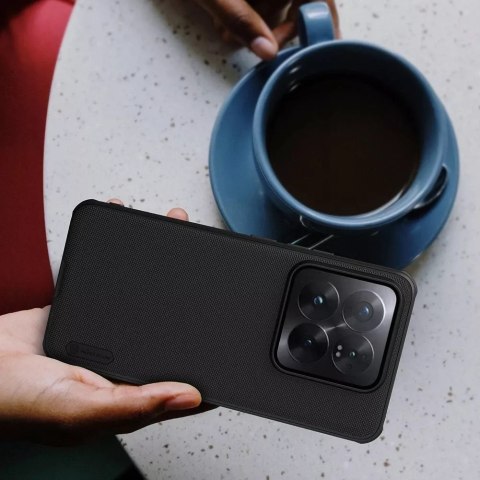 Nillkin Wzmocnione etui Nillkin Super Frosted Shield Pro do Xiaomi 14 Pro - czarny Nillkin Wzmocnione etui Nillkin Super Frosted Shield Pro do Xiaomi 14 Pro - czarny