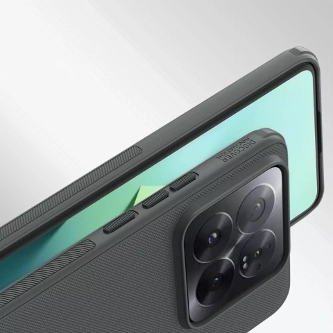 Nillkin Wzmocnione etui Nillkin Super Frosted Shield Pro do Xiaomi 14 Pro - czarny Nillkin Wzmocnione etui Nillkin Super Frosted Shield Pro do Xiaomi 14 Pro - czarny
