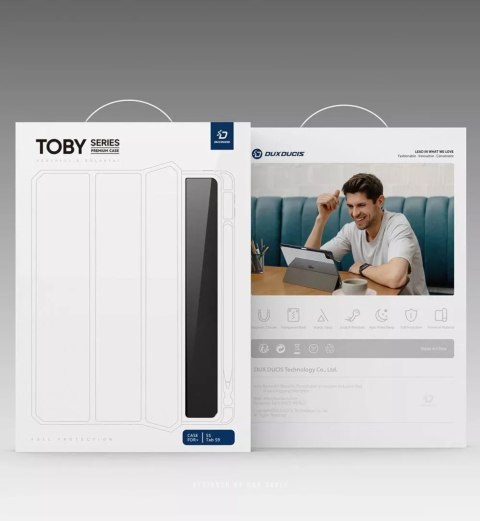 Dux Ducis Etui Dux Ducis Toby z miejscem na rysik do Samsung Galaxy Tab S9 Czarne Dux Ducis Etui Dux Ducis Toby z miejscem na rysik do Samsung Galaxy Tab S9 Czarne