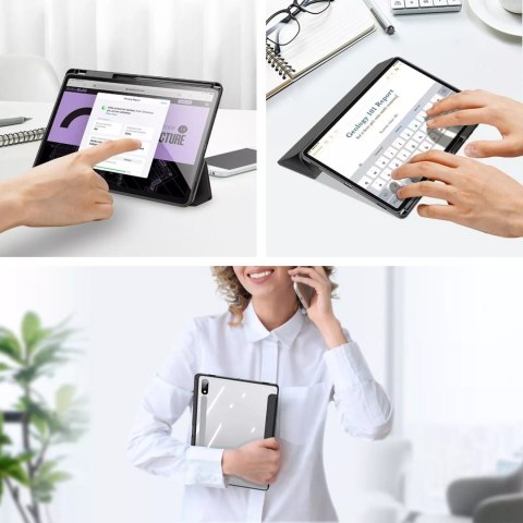 Dux Ducis Etui Dux Ducis Toby z miejscem na rysik do Samsung Galaxy Tab S9 Plus czarne Dux Ducis Etui Dux Ducis Toby z miejscem na rysik do Samsung Galaxy Tab S9 Plus czarne