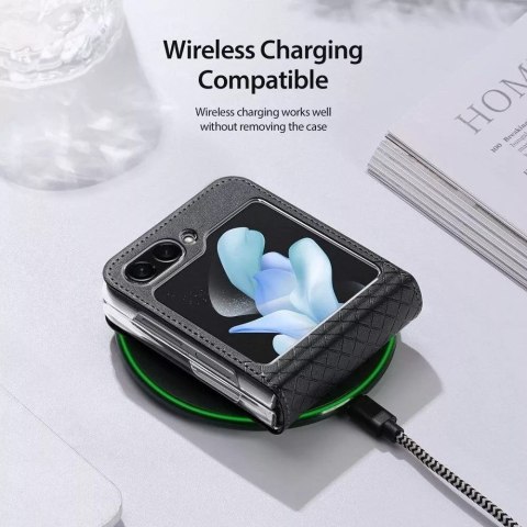 Dux Ducis Etui Dux Ducis futerał Bril do Samsung Galaxy Z Flip 5 5G Czarny Dux Ducis Etui Dux Ducis futerał Bril do Samsung Galaxy Z Flip 5 5G Czarny