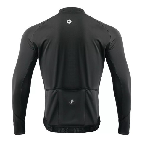 RockBros Koszulka kolarska Rockbros 15400002004 z długim rękawem jesień/zima XL - czarna RockBros Koszulka kolarska Rockbros 15400002004 z długim rękawem jesień/zima XL - czarna